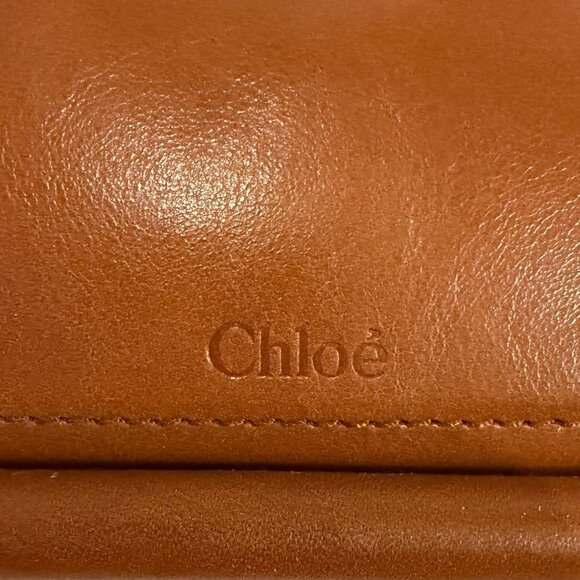CHLOE Small "Paraty 24" Bag in Clay Brown - Picture 11 of 11